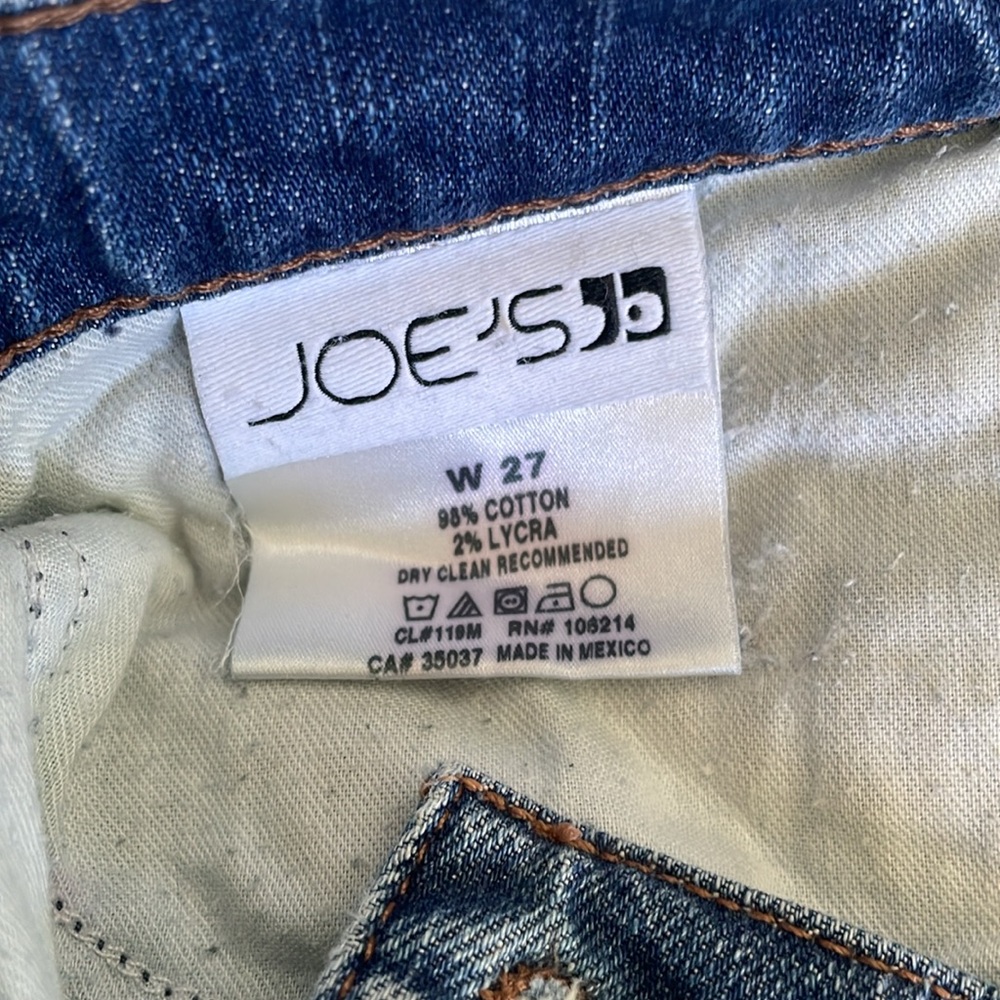 Joe's Jeans Women's Blue Denim Shorts - Picture 5 of 5